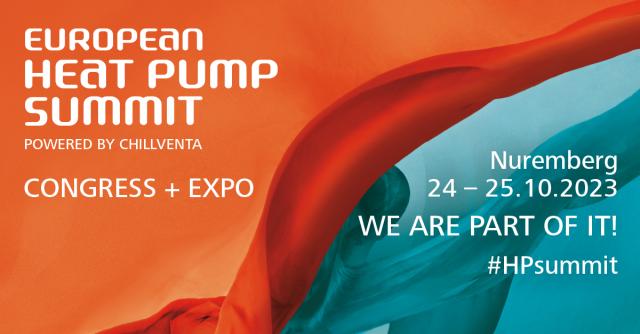 Junte-se a nós no European Heat Pump Summit